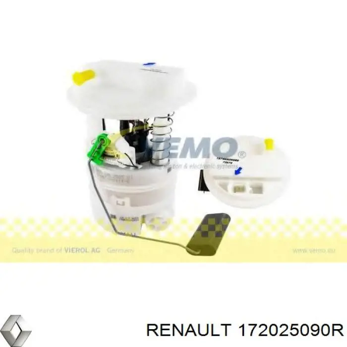 172025090R Renault (RVI) módulo alimentación de combustible