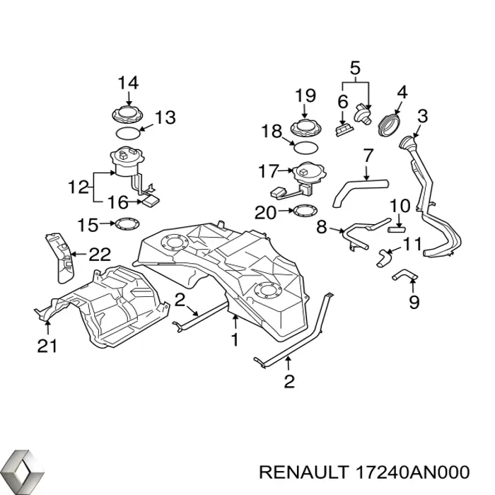 17240AN000 Renault (RVI)