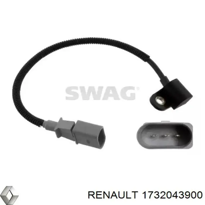 Comprar 1732043900 Renault (RVI) Sensor de posición del árbol de levas