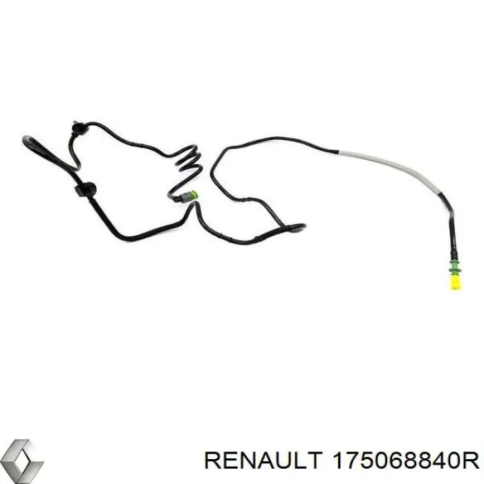 175068840R Renault (RVI) tubo de combustible, de depósito al filtro