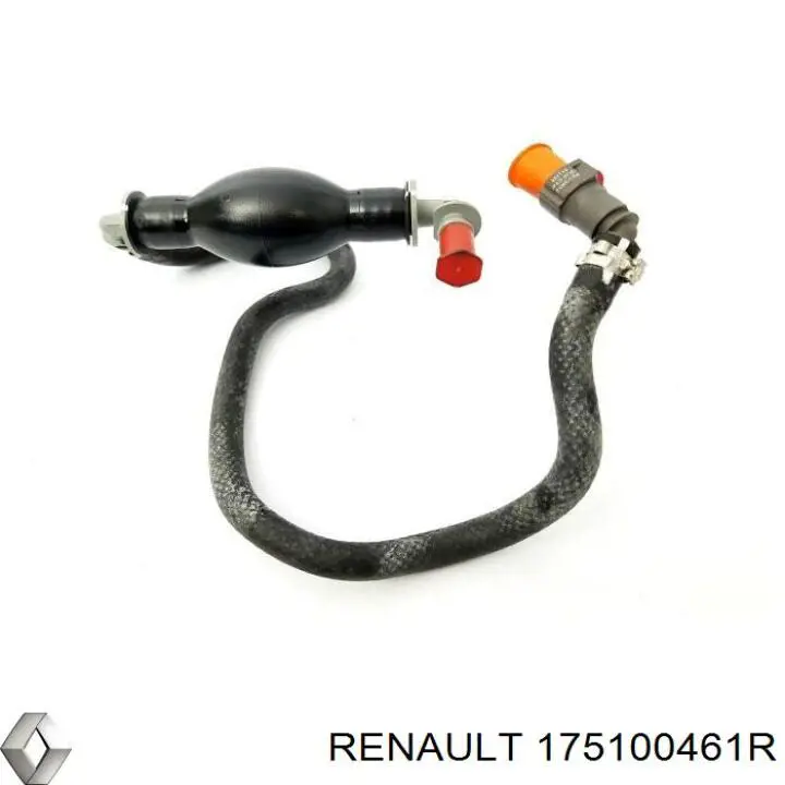 175100461R Renault (RVI) tubo de retorno de combustible del filtro al tanque