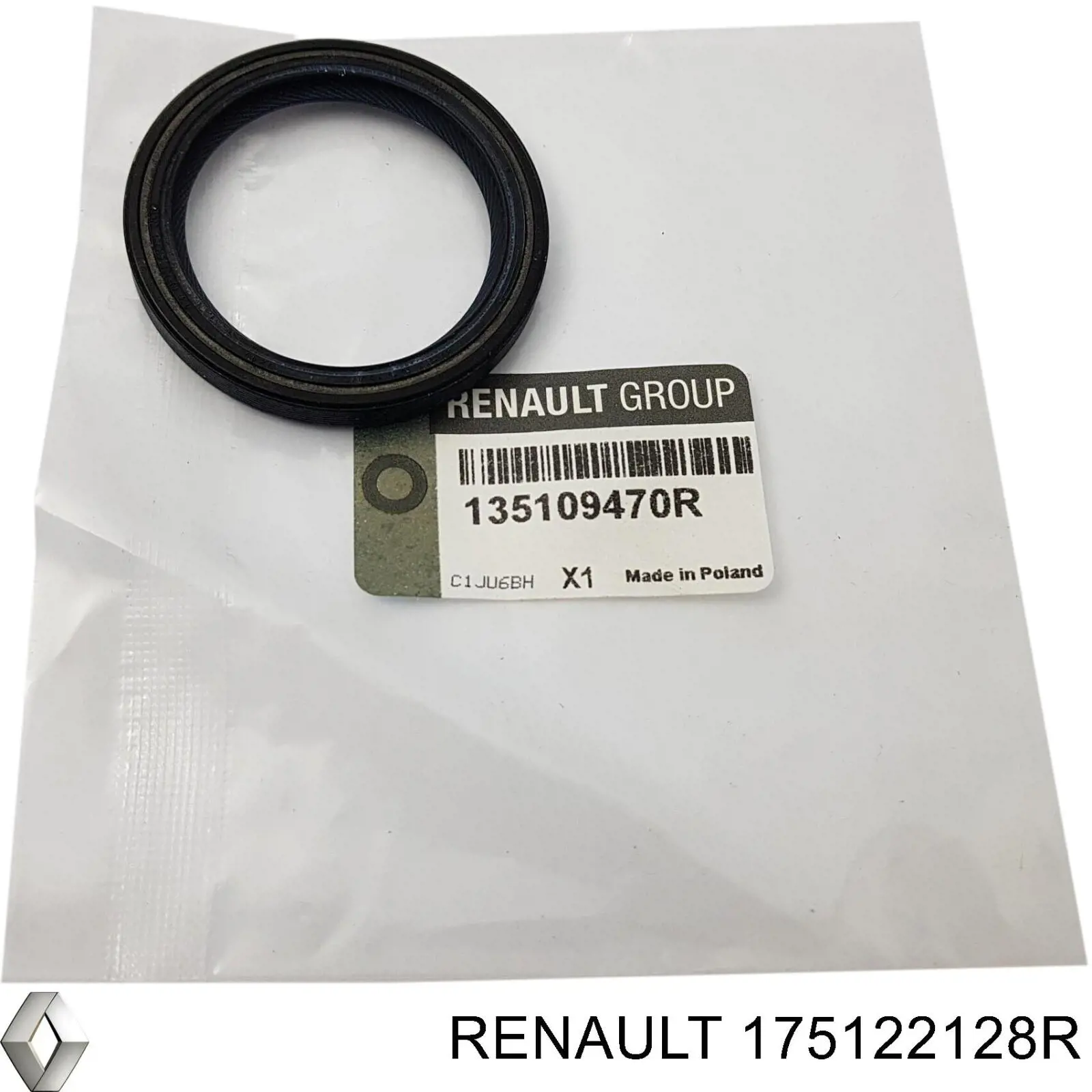 175127964R Renault (RVI) tubo de retorno de combustible del filtro al tanque