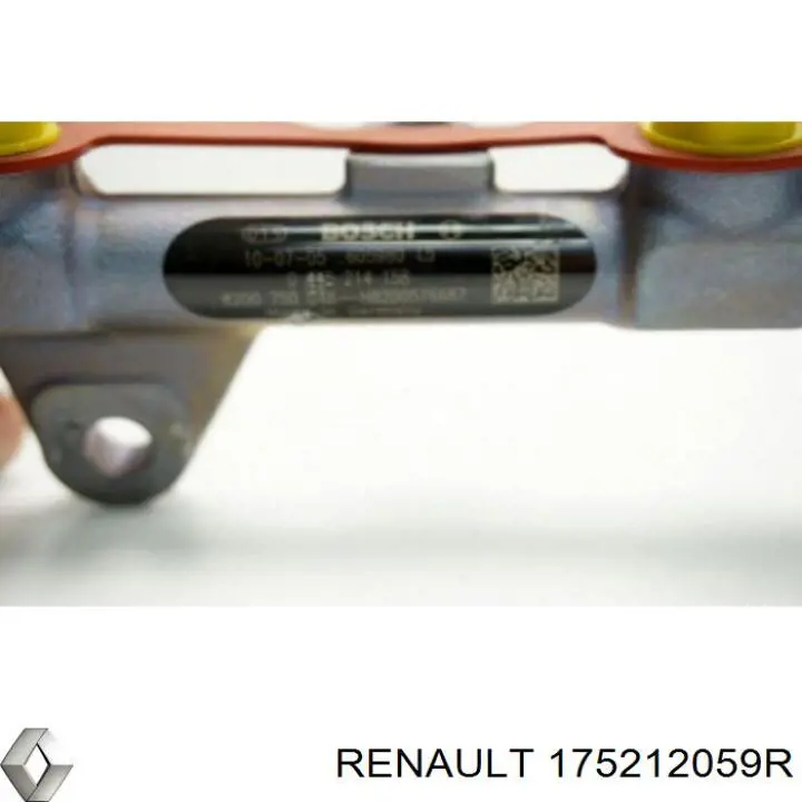 175212059R Renault (RVI) rampa de inyectores