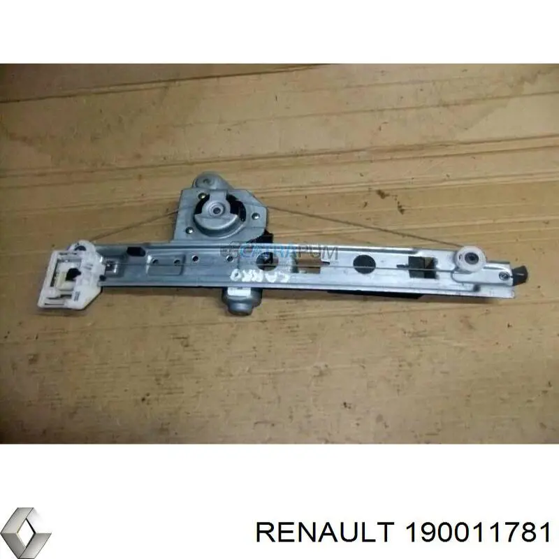 Comprar 190011781 Renault (RVI) Mecanismo de elevalunas de la puerta trasera derecha