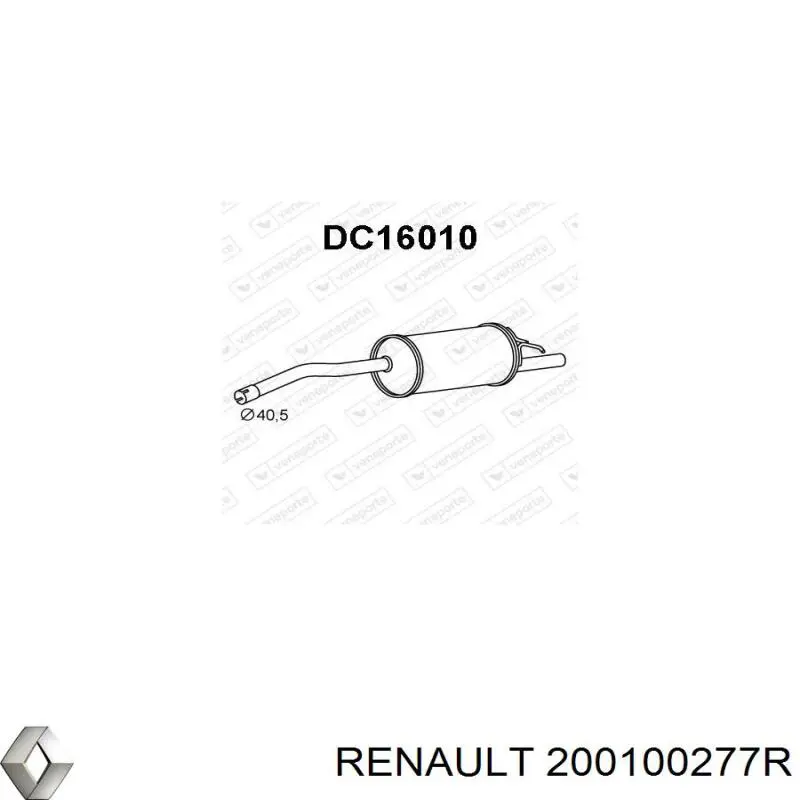 Silenciador trasero Asmet 10116 precio, desde 62,82 EUR