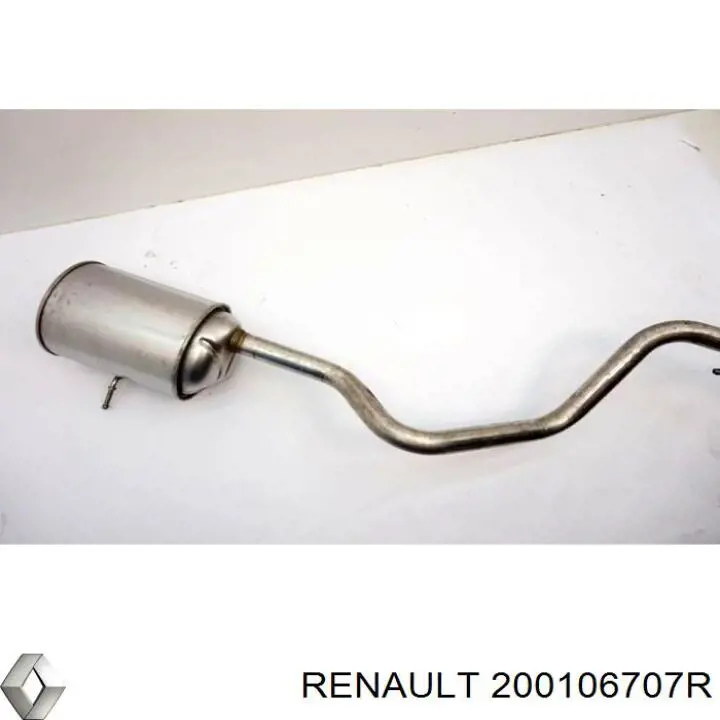 8200613094 Renault (RVI) silenciador posterior