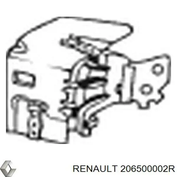206500002R Renault (RVI) Soporte de escape