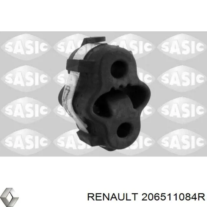 Almohadilla de tope silenciador Renault (RVI) 206511084R precio, desde 4,60 EUR