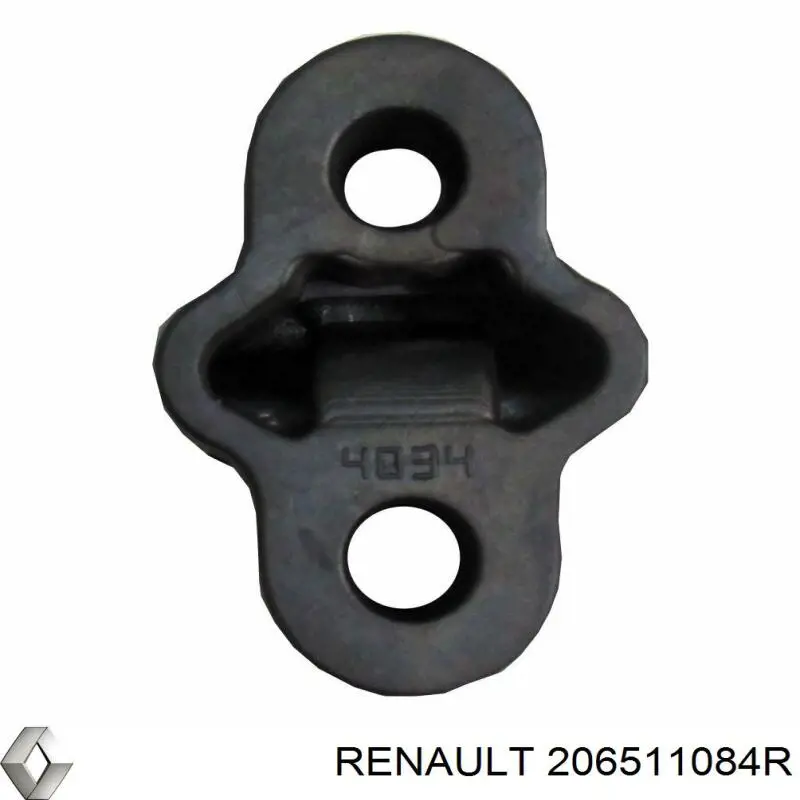 206511084R Renault (RVI) soporte, silenciador