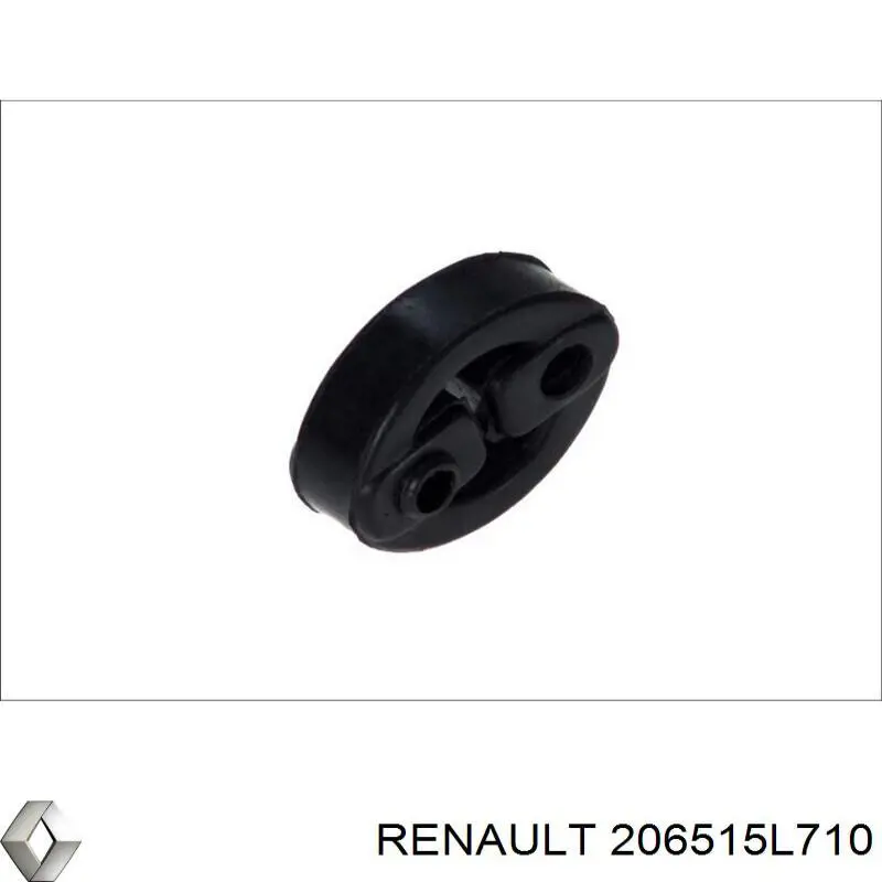 206515L710 Renault (RVI) soporte, silenciador