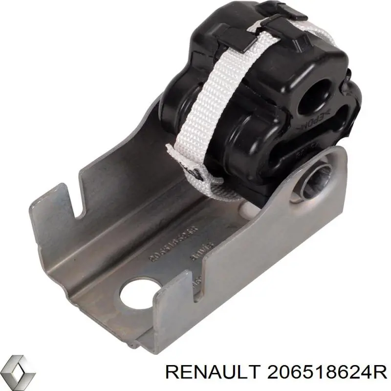 206518624R Renault (RVI) soporte, silenciador