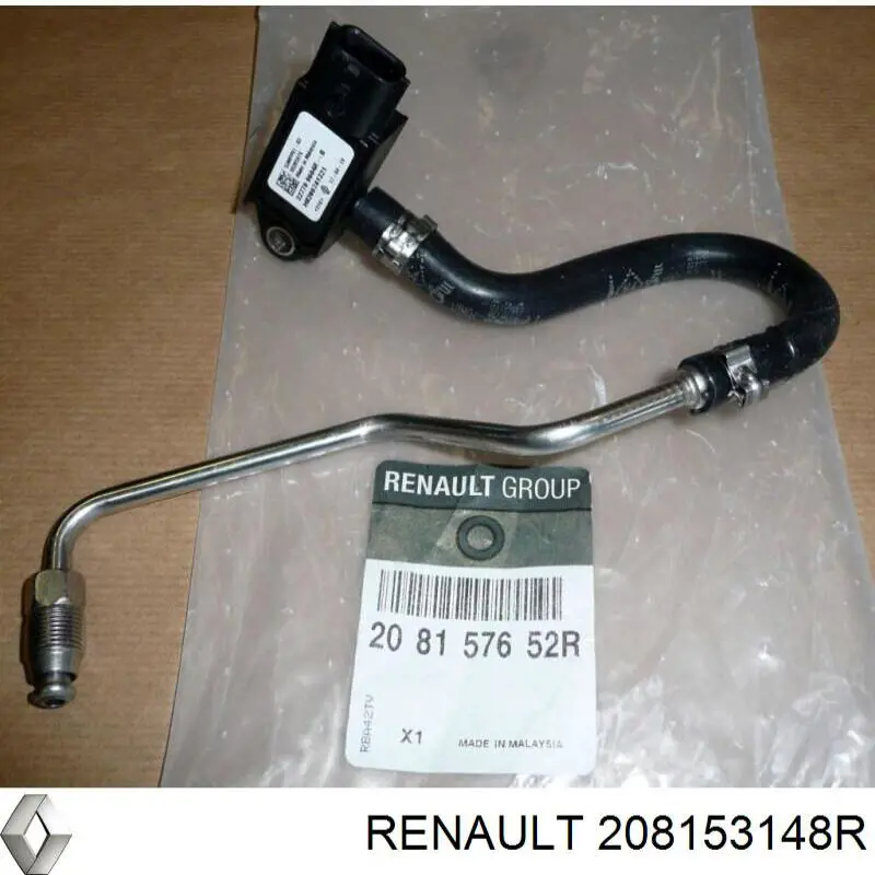 208153148R Renault (RVI) Sensor de presion de escape