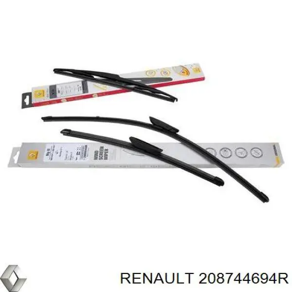 208744694R Renault (RVI) tubo sensor de presión de escape