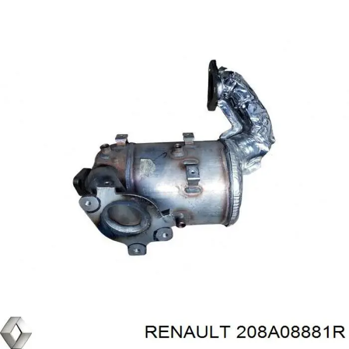 208A08881R Renault (RVI) Catalizador de gasolina y diésel