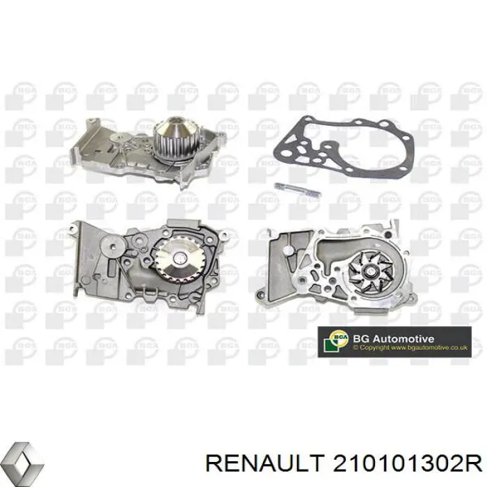 Comprar 210101302R Renault (RVI) Bomba de agua para motor