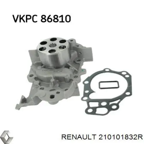 Bomba de agua 210101832R Renault (RVI)
