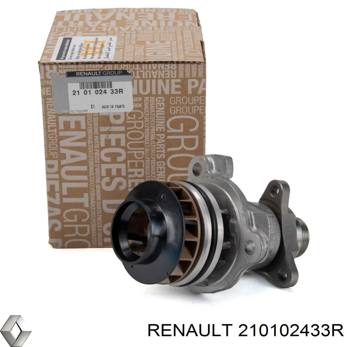 210102433R Renault (RVI) bomba de agua