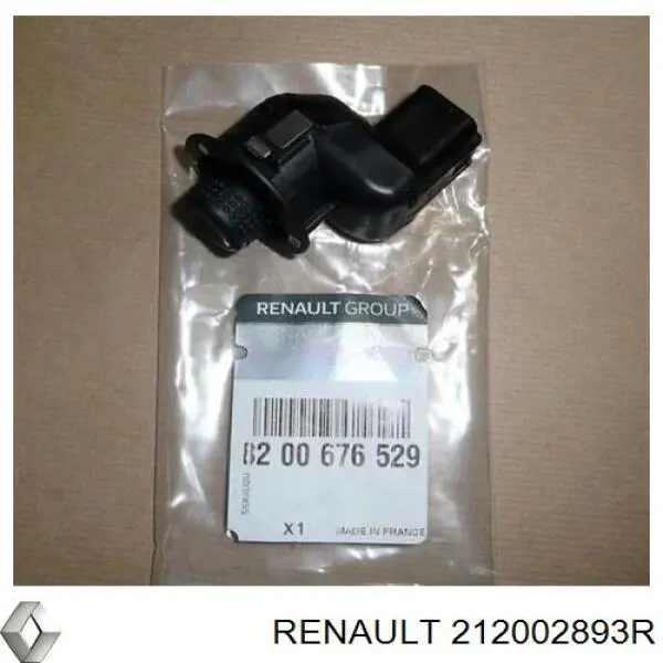 Caja de termostato 212002893R Renault (RVI)