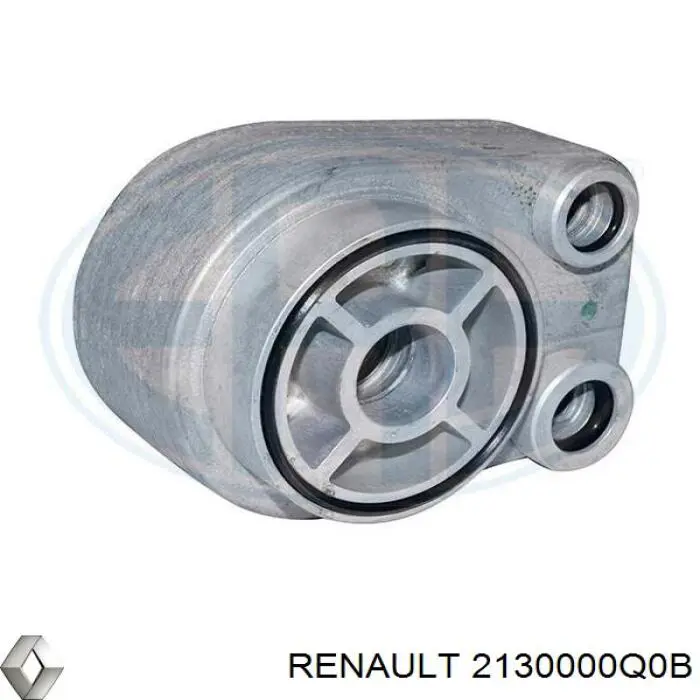 2130000Q0B Renault (RVI) radiador de aceite, bajo de filtro