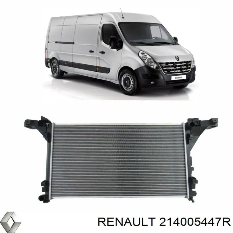 214005447R Renault (RVI) radiador