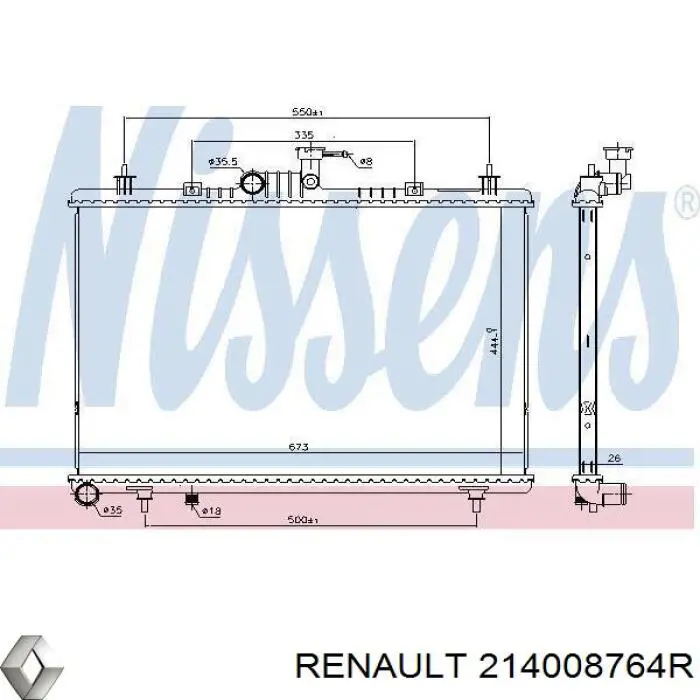 214008764R Renault (RVI)