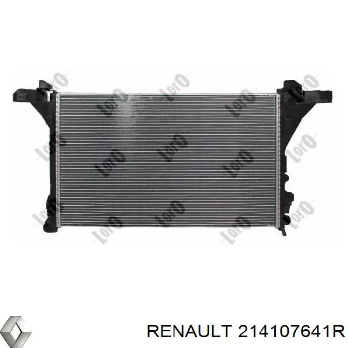 214107641R Renault (RVI) radiador