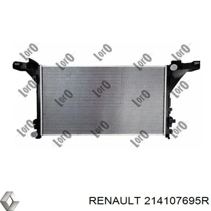 214107695R Renault (RVI) radiador