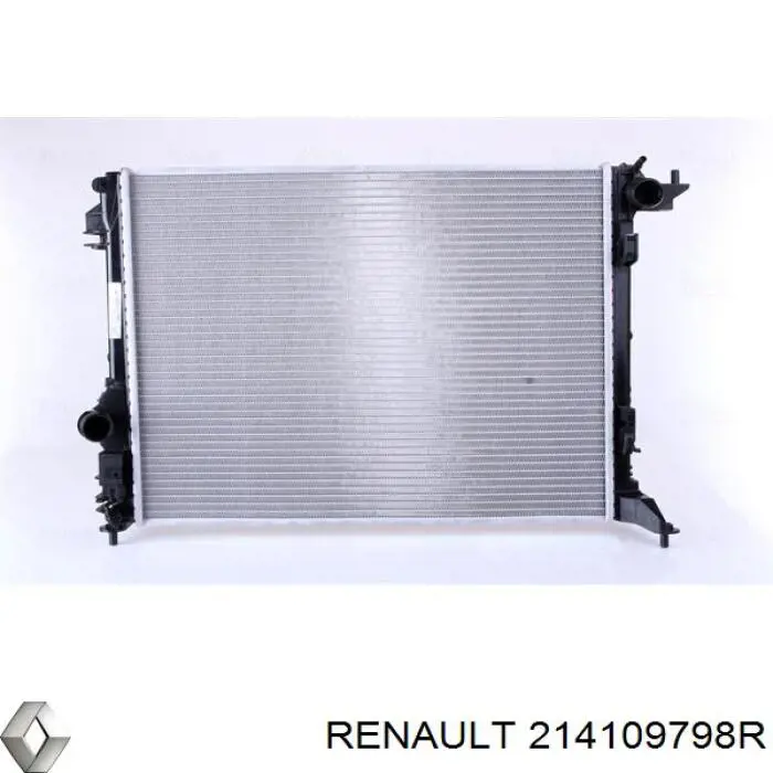 214109798R Renault (RVI) radiador refrigeración del motor