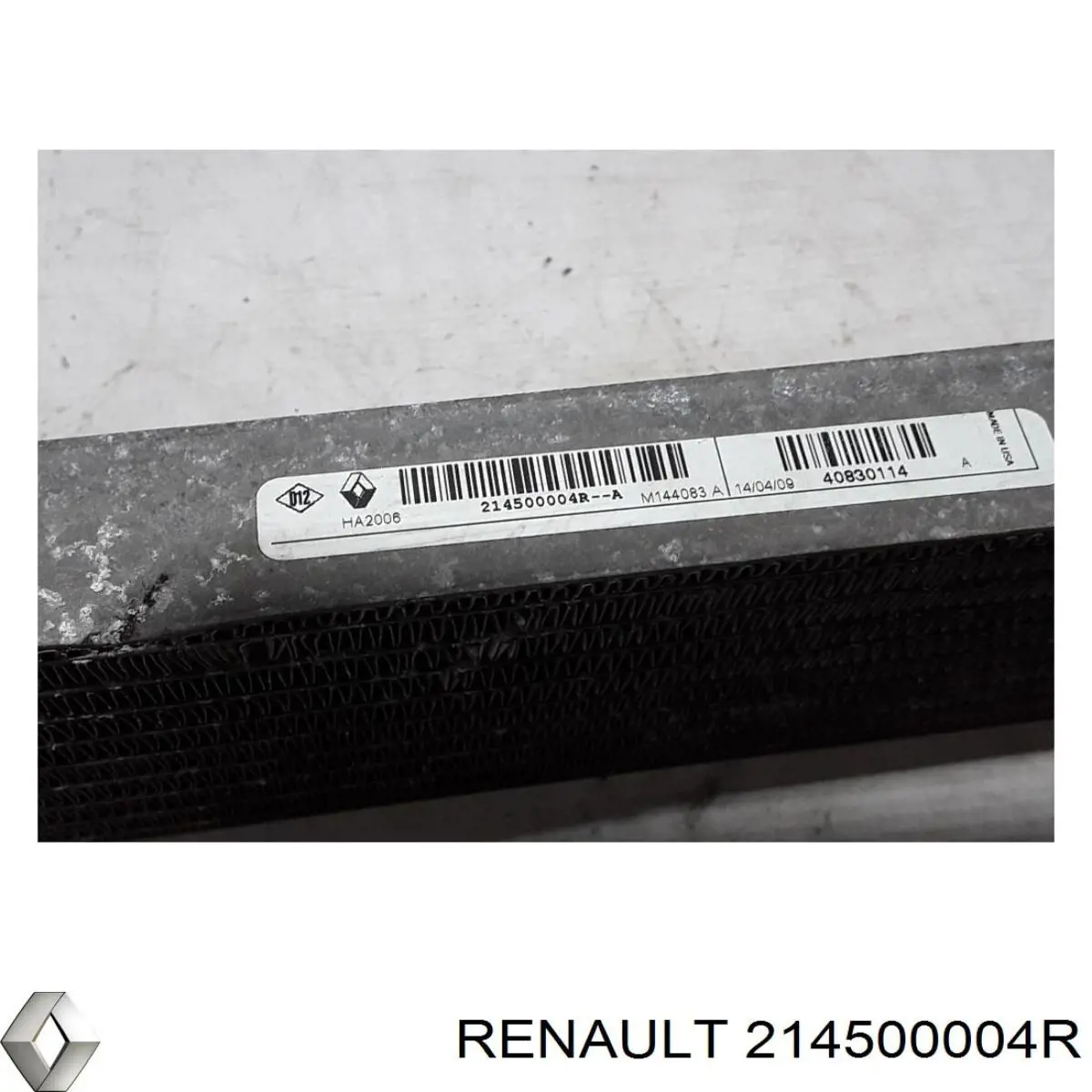 Radiador Enfriador De La Transmision/Caja De Cambios para Renault Fluence (B3)