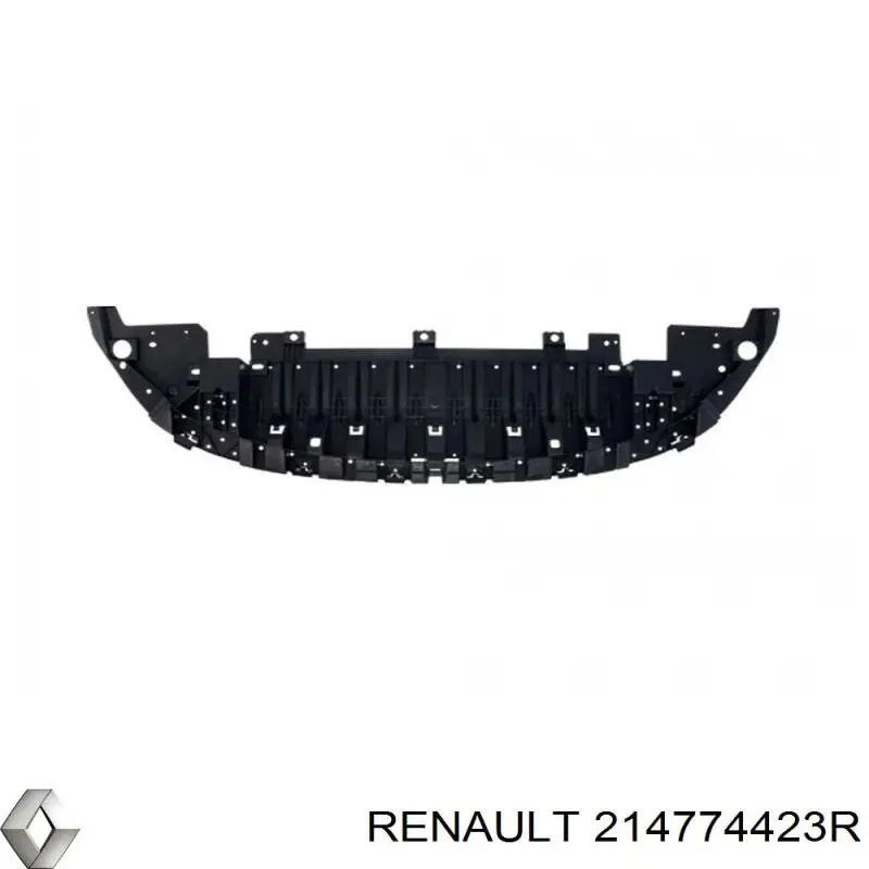 214774423R Renault (RVI) deflector de parachoques delantero