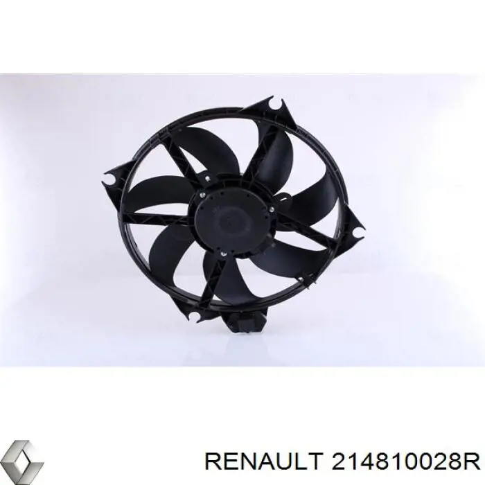 214810028R Renault (RVI) ventilador del motor