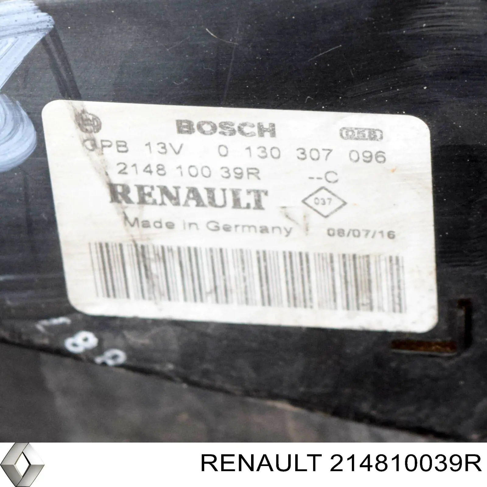 214810039R Renault (RVI) Electroventilador del motor