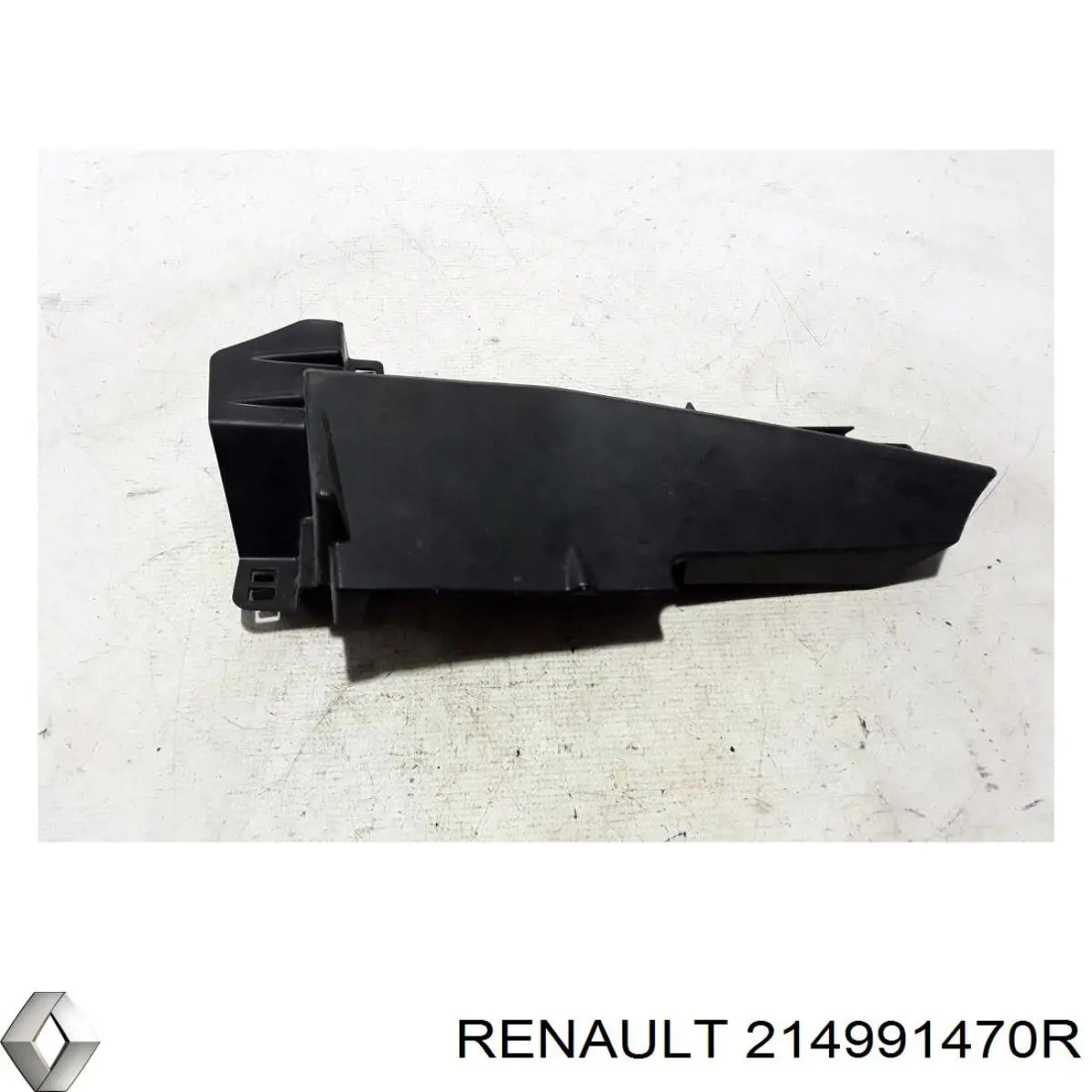 214991470R Renault (RVI) Deflector de aire del radiador izquierdo