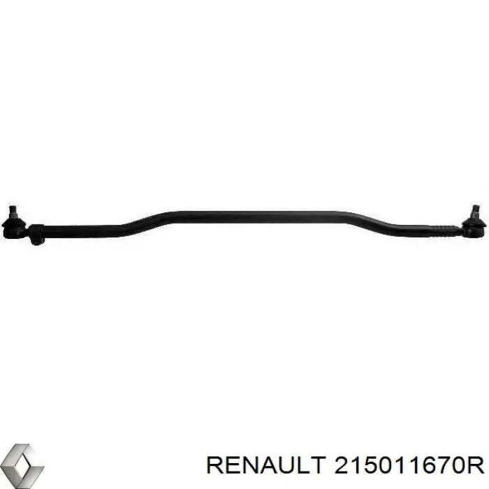 215011670R Renault (RVI) tubería de radiador arriba