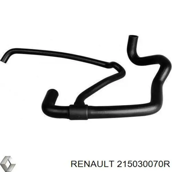 215030070R Renault (RVI) manguera refrigerante para radiador inferiora