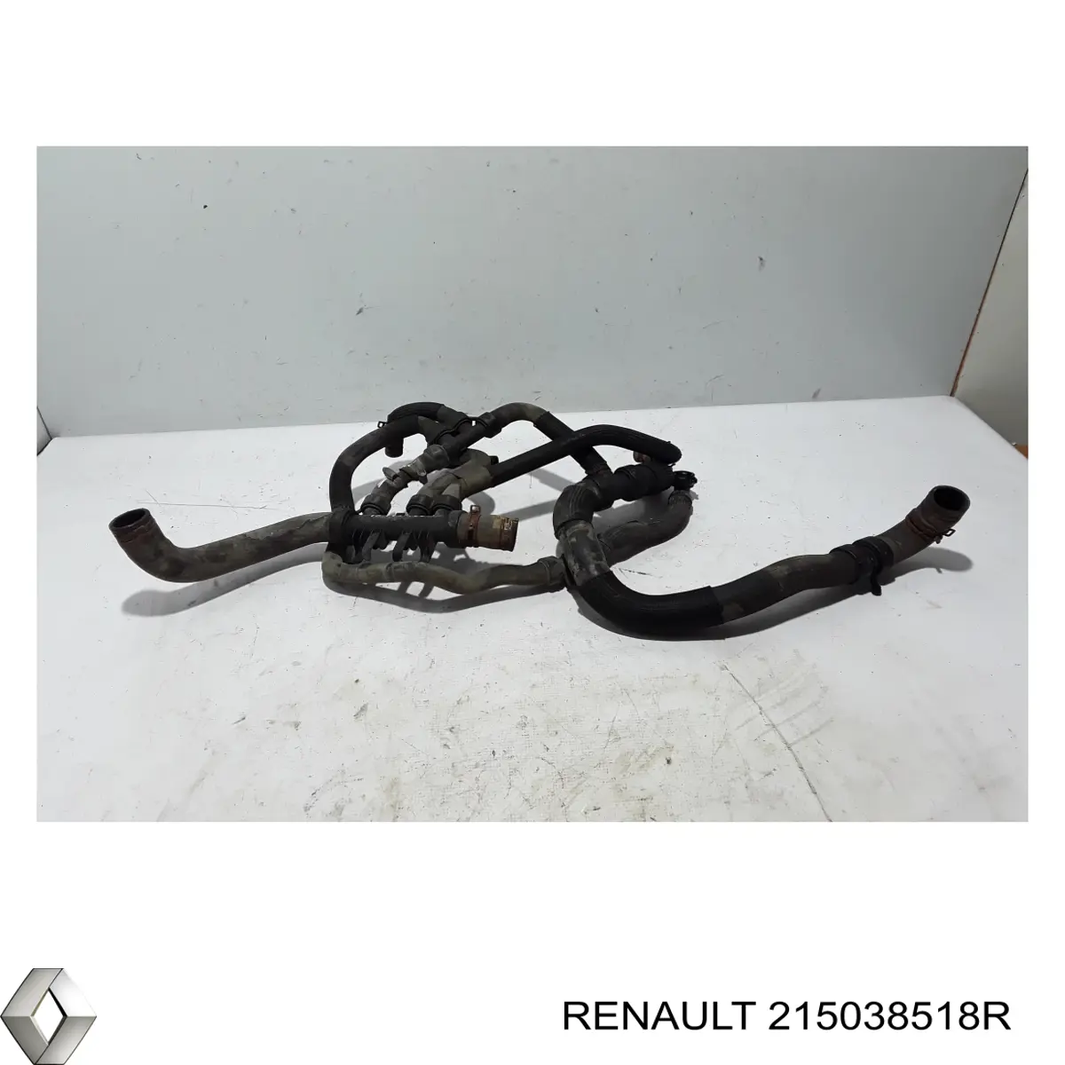 215038518R Renault (RVI) manguera refrigerante para radiador inferiora