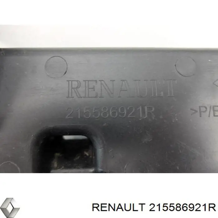Difusor de intercooler 215586921R Renault (RVI)