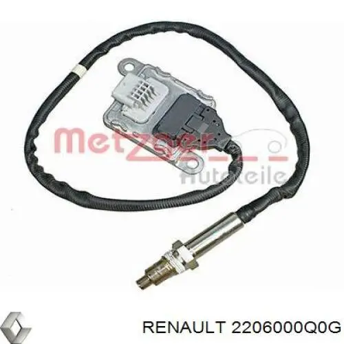 2206000Q0G Renault (RVI) sensor de óxido de nitrógeno nox delantero