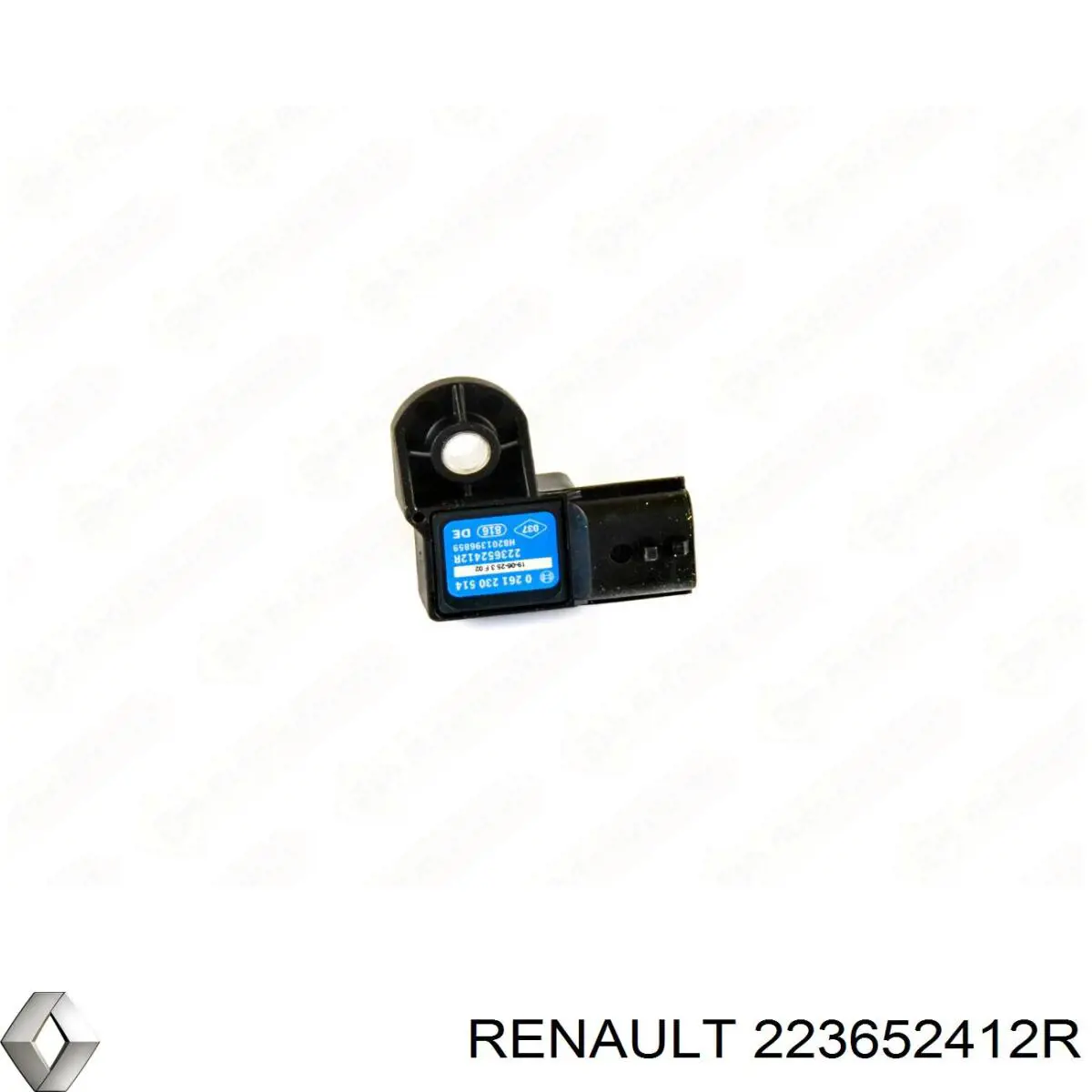 223652412R Renault (RVI) sensor de presion de carga (inyeccion de aire turbina)