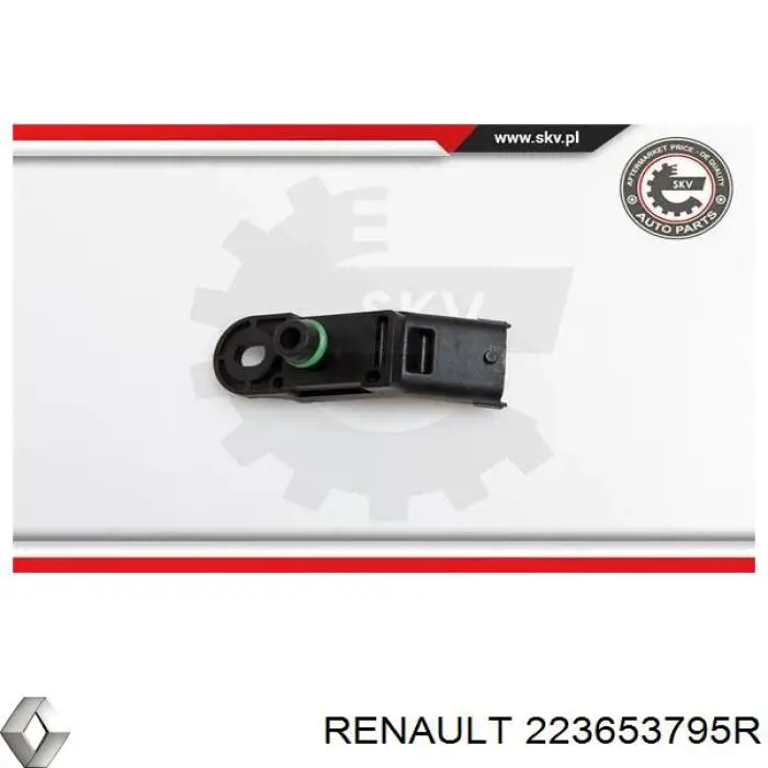 223653795R Renault (RVI) sensor de presion del colector de admision