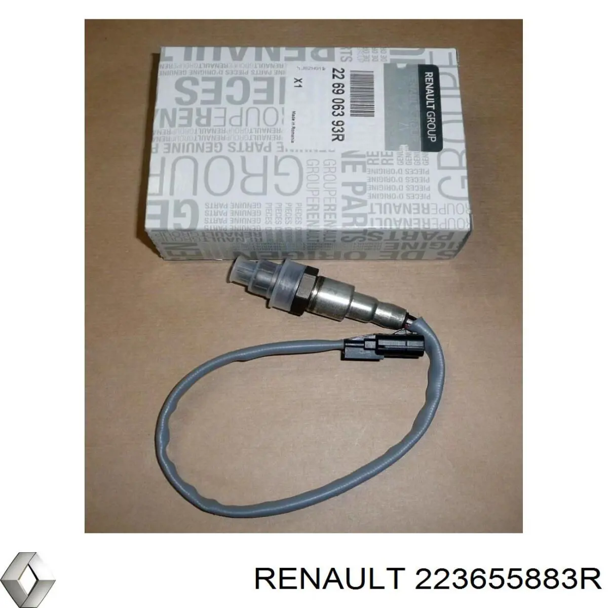 Sensor de presión EGR 223655883R Renault (RVI)