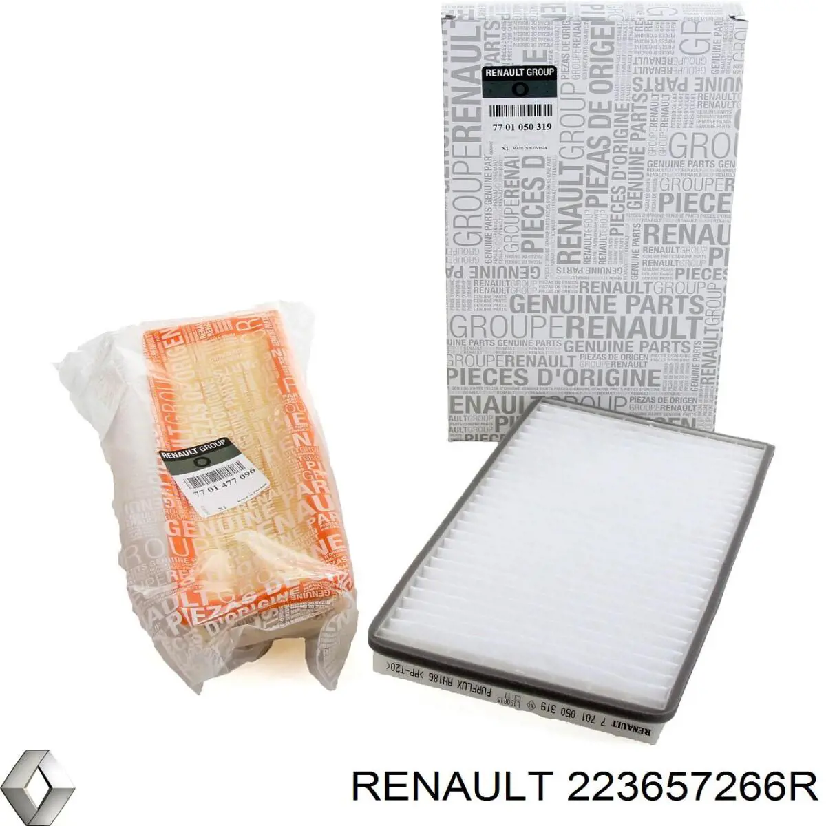 Sensor de presión de sobrealimentación Renault (RVI) 223657266R