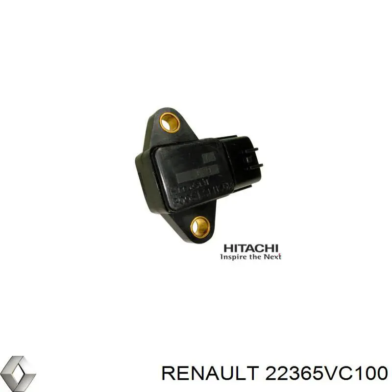 22365VC10A Renault (RVI) sensor de presion de carga (inyeccion de aire turbina)