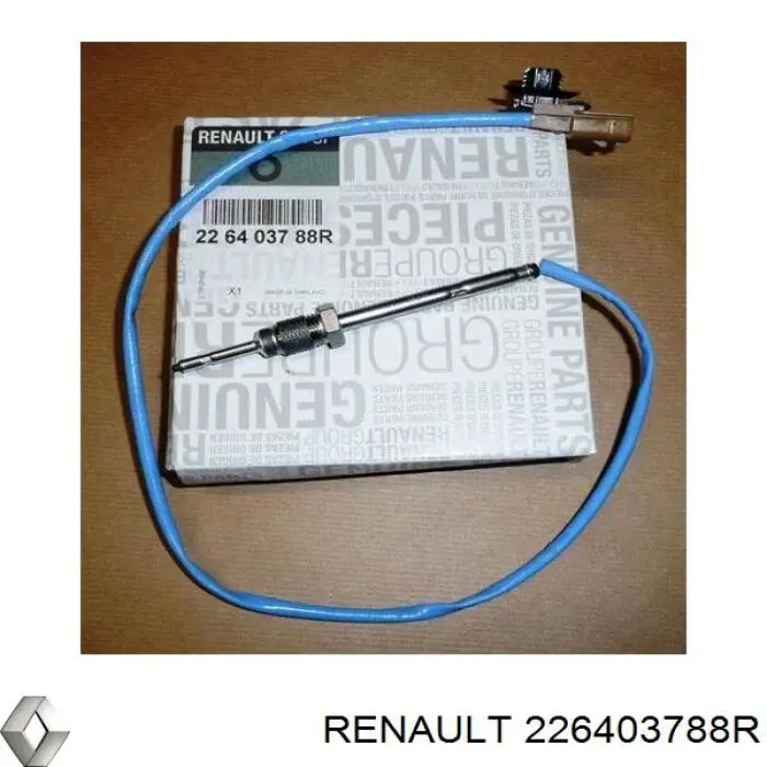 Comprar 226403788R Renault (RVI) Sensor de temperatura de gases de escape antes del catalizador