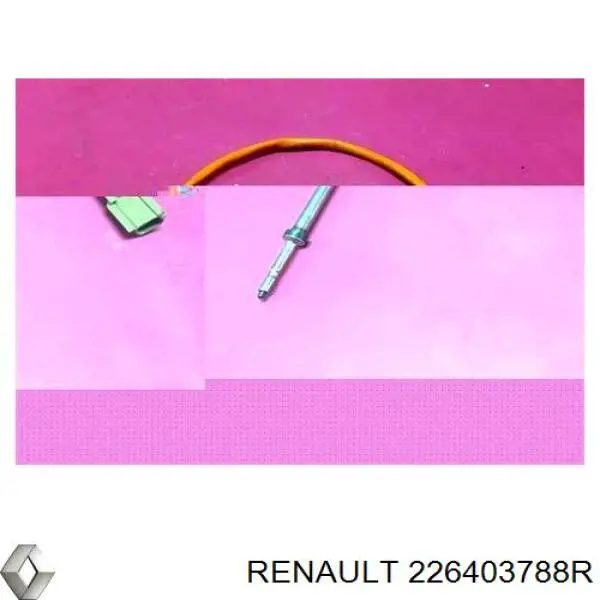 Sensor de temperatura de gases de escape antes del catalizador Renault (RVI) 226403788R precio, desde 68,29 EUR