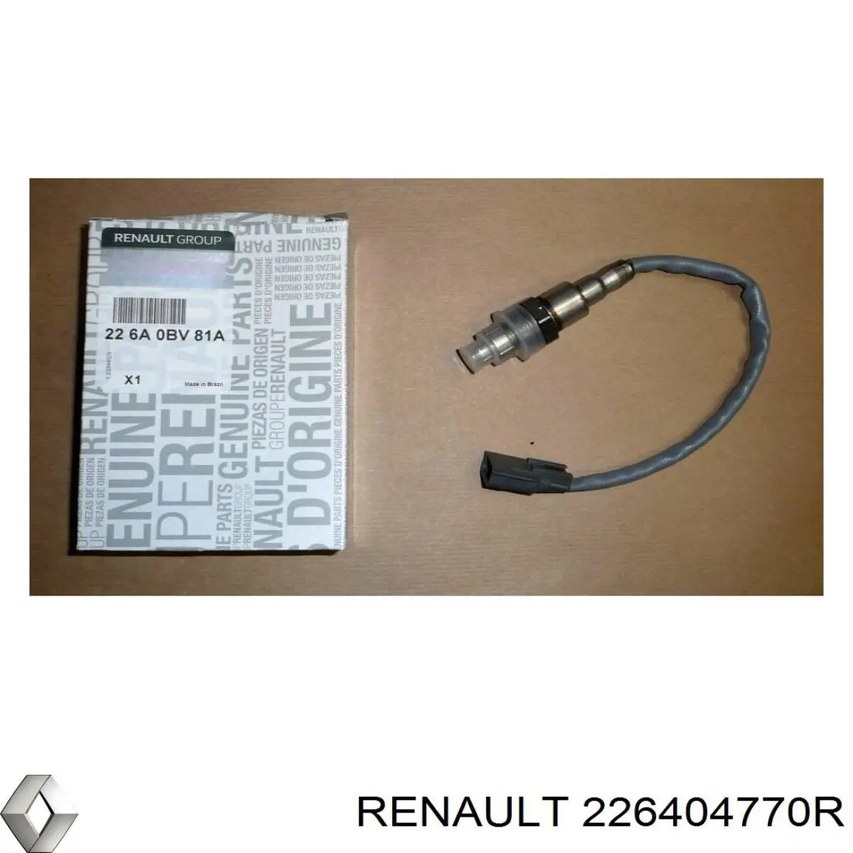 Sensor de temperatura de gases de escape de la válvula EGR Renault (RVI) 226404770R