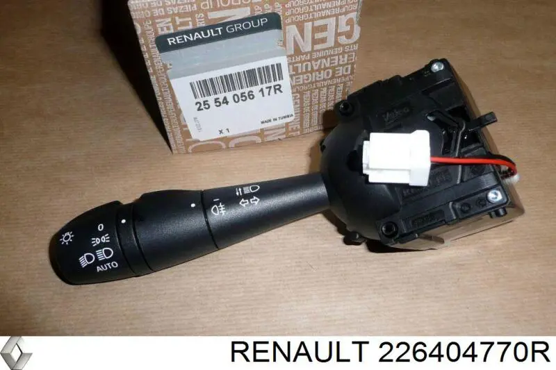 Sensor de temperatura de gases de escape de la válvula EGR 226404770R Renault (RVI)