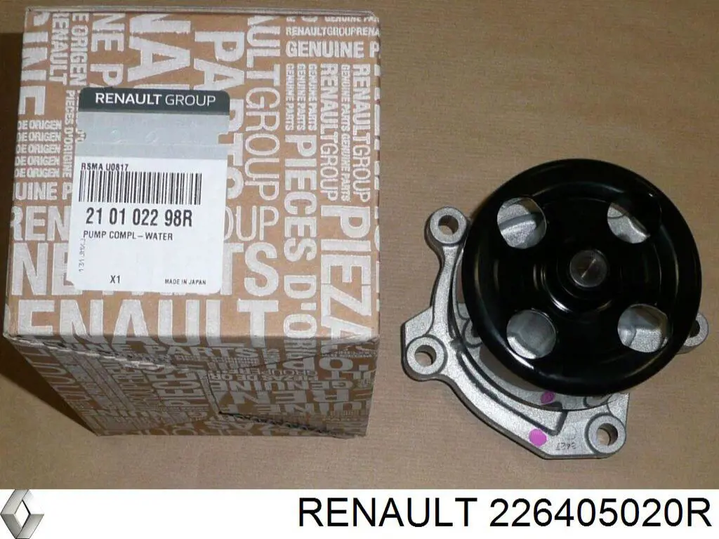 Comprar 226405020R Renault (RVI) 