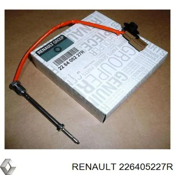 226405227R Renault (RVI) sensor de temperatura, gas de escape, antes de turbina