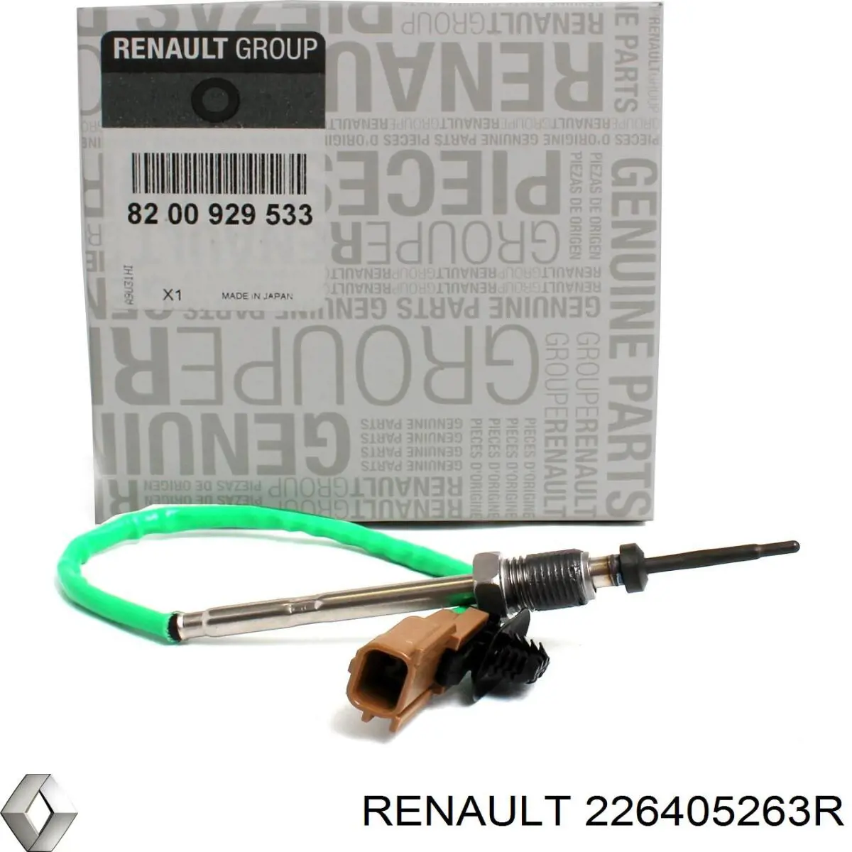 Sensor de temperatura, gas de escape, antes de catalizador Renault (RVI) 226405263R precio, desde 150,71 USD